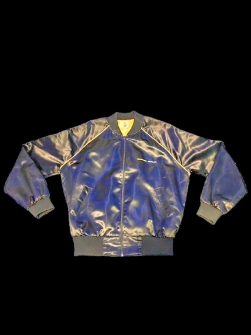 High Five Sportswear McDonnell Douglas C-17 Satin Bomber Jacket Bomber Jacket